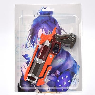 China Global popular shooting game apexs game props orange small helper metal crafts and other proportional gun model for sale