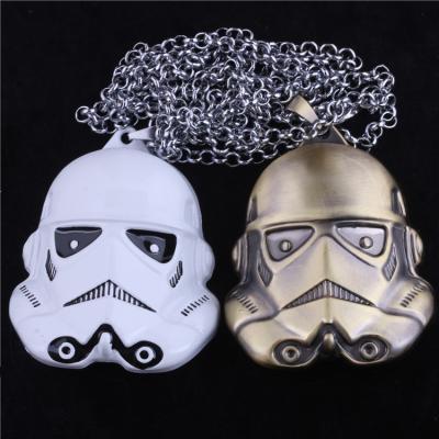 China Star Wars Movie Collection Metal Zinc Alloy Pendants Men Pendant Necklace for sale