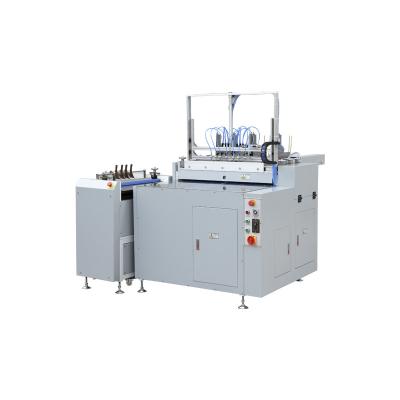 China Hohe Effizienz professionelle halbautomatische Hardcover Buchgehäuse Herstellungsmaschine Gehäusehersteller Kurzlauf-Hardcvoer Gehäuse herstellen zu verkaufen
