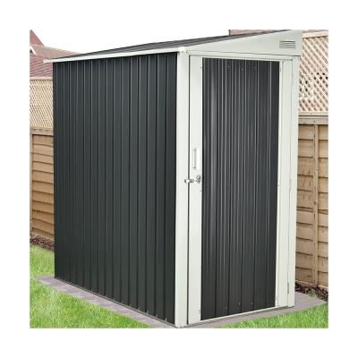 China Galvanized Steel Outdoor Garden Arrow Storage Shed Compact 0.25mm With Pent Roof for sale