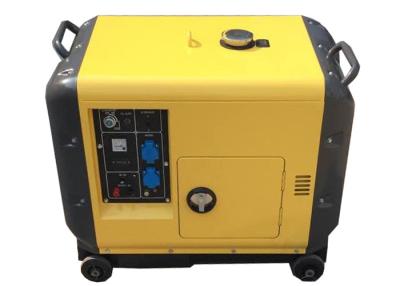 China Home Use 5kva 6kvA Diesel Small Portable Generators / Electric Start Generator for sale