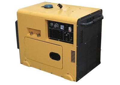 China 230A Small Portable Generators Welder Electric Start Yellow Moveable Soundproof for sale