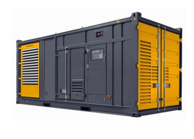 China 12 Cylinder Water Cooled 1200kw 1500kva Container Diesel Generator Set for sale