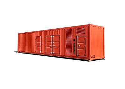 China 40ft Container House Silent Generator Set , Cummins Diesel Genset 1000kw 1250kva Power for sale