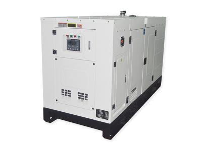 China 220kva White Color Diesel Standby Generator / Soundproof Silent Diesel Generator for sale