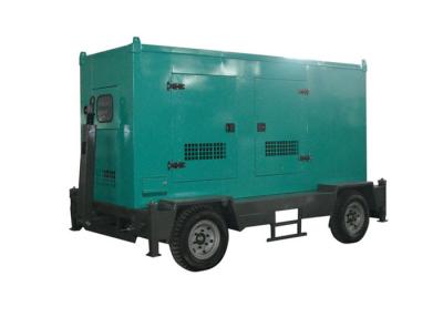 China Continuous Movable Cummins Backup Generator With Trailer , Out Door Used for sale