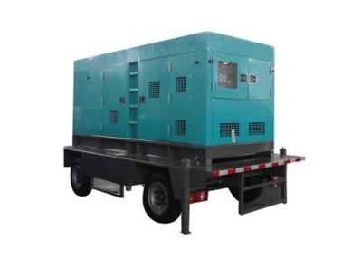 China Four Wheels Genset Trailer Generator 500kva Cummins Diesel Generators For Project for sale