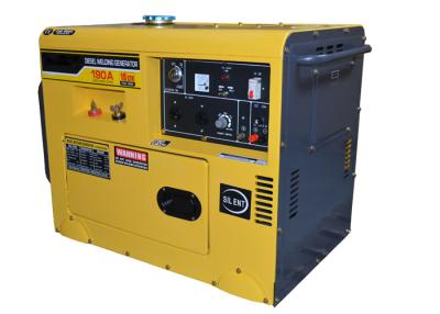 China Convient Carrier 190A Diesel Welding Generator Small Portable Super Silent Generator for sale