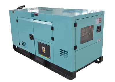 China Eerste diesel van 15kva 12kw generator perkins in het stille type van Denyo, generator met geringe geluidssterkte Te koop