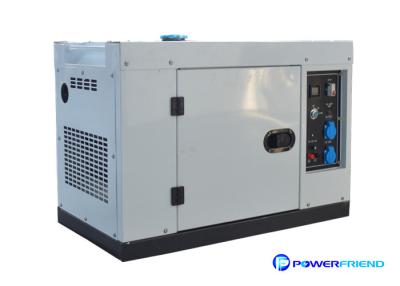 China 220 Volt Portable Silent Power Generator 7.5 Kva Generator Set With Wheels for sale