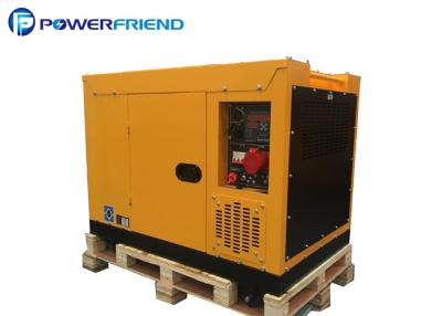 China 12kw portable electric generator ultra silent air cooled 2 cylinder diesel motor for sale