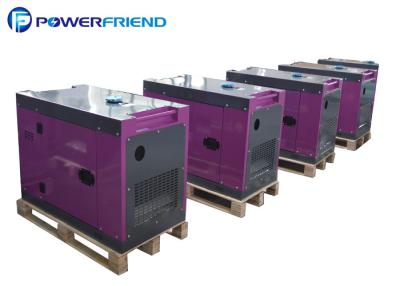 Chine générateur portatif silencieux Genset 820*630*700mm monophasé de 8000w 50Hz à vendre