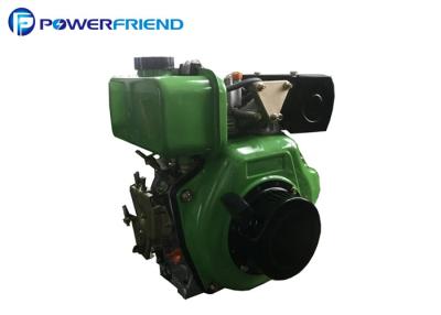 China 10HP 1 comienzo eléctrico de la mano de los motores diesel del alto rendimiento del movimiento 3000rpm del cilindro 4 en venta
