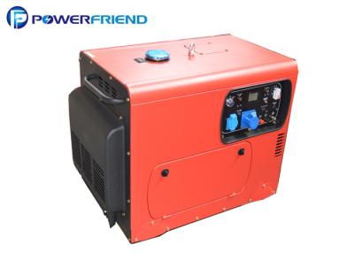 China Single Phase Super Silent Small Diesel Powered Generator With 5KVA 186FA Engine for sale