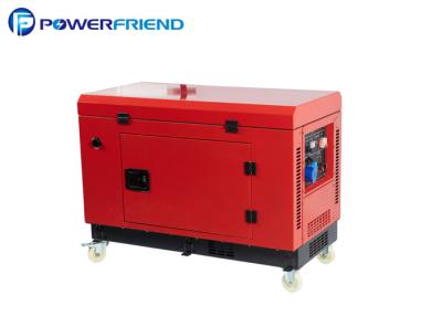 China Electrial Start 3 Phase Silent 10kw Portable Diesel Generator 3000 Rpm Speed for sale