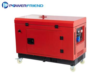 China 10KW / 11KVA Small Portable Generators , Diesel Power Generator With Chinese Engine for sale