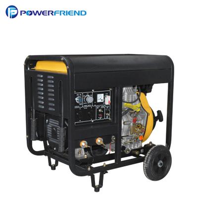 China Air Cooled Open Type 300A Diesel Welder Generator 2V88FAE Set For Welding Machine for sale