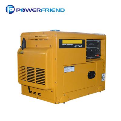 China Kipor Diesel Generator Set 5kw Diesel Powered Generator Super Silent For Home for sale