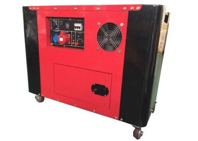 China Honda red 10kva diesel power silent Small Portable Generators 3 phase or single phase for sale