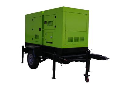 China Mobile TRAILER Lovol electrical power generator with wheel 25kva to 183kva for sale