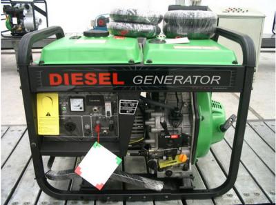 China 5kva Movible Diesel Generator Set / Small Portable Genset 4.5kva for sale