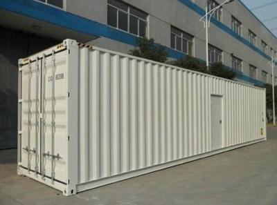 China Containerized stille industrielle Dieselgeneratoren 1500kva durch Cummins Engine 40HQ Genset zu verkaufen