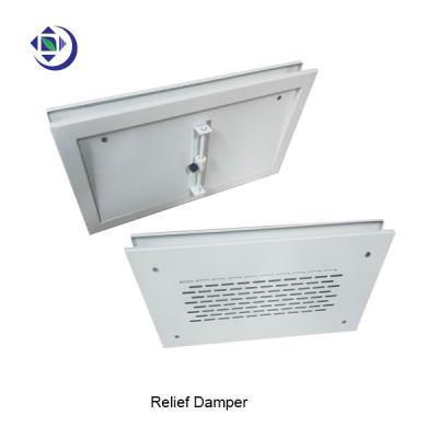 China Clean Room Relief Damper , Pressure Damper For 2