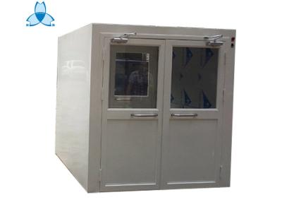 China Double Door Big Cargo Air Shower Pass Box Without Air Shower , 920*660*1400mm for sale