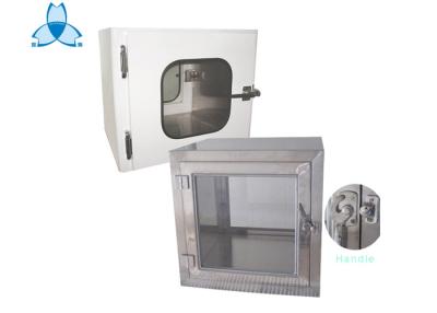 China Ductless Cleanroom Air Shower , Static Pass Box For Biological Pharmacy Laboratory for sale