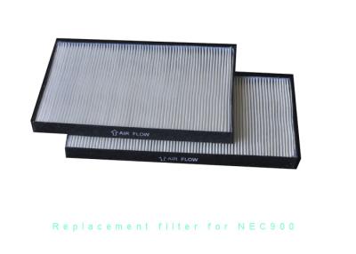 China NEC 900 Replacement Air Filter , Non Woven Air Filter Flat Pleat Blocks for sale