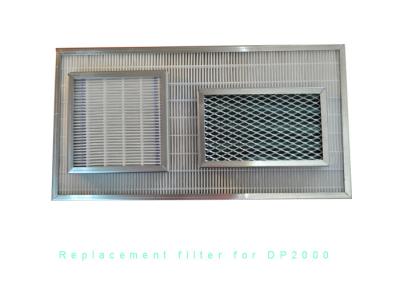 China PP / PET Material Projector Air Filters Replacement Aluminum Frame For Barco DP 2000 for sale