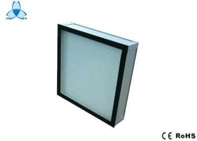 China Filtro de aluminio H14 para el gabinete del flujo laminar, cuartos limpios de Hepa del marco en venta