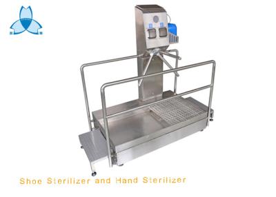 China 304 Stainless Steel Shoe Sanitizer Machine Hand Sterilizer Washer For Cleaning Shoes for sale