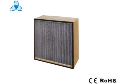 China Wooden Fram Hepa Air Filter For Air Conditioning for sale