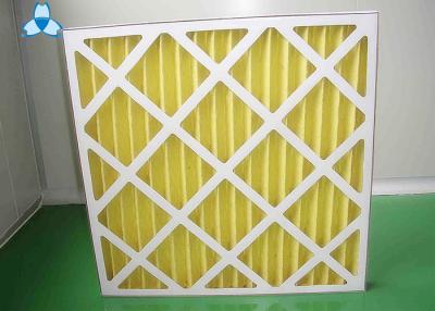 China Del papel filtro de aire amarillo pre para el medio - filtros de la eficacia o filtros de Hepa en venta