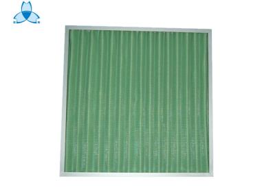 China G3 G4 Polyester Synthetic Air Purifier Pre Filter , Fiber Panel Pleated Air Filter System Prefilters for sale