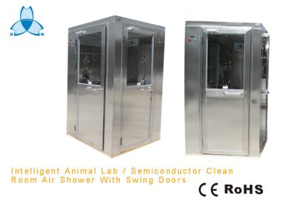 China GMP Pharmaceutical Stainless Steel Air Shower Room With Three Side Blowing AC380V for sale