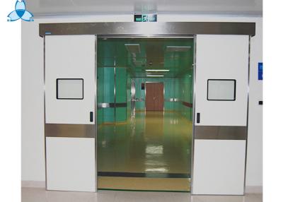 China Hermetic Hospital Room Door Partition Doors Double Open Style For Operating Room for sale