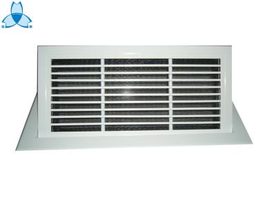 China Customized Color Return Air Louver With Activated Carbon Air Filter for sale