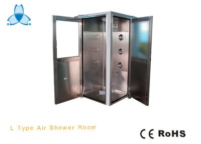 China Full Stainless steel 304 L Type Clean Room Air Shower for food factory for high standard clean room for sale