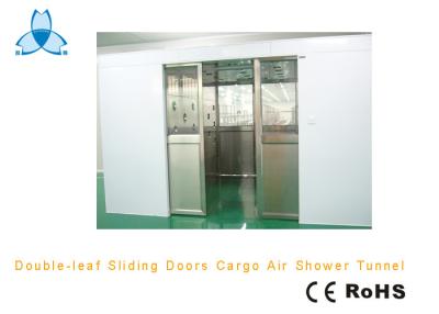 中国 電気かみ合わせたロックが付いている白いステンレス鋼の空気シャワー、22-25m/s風速 販売のため