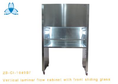 China Sliding Glass Laminar Flow Cabinet 53dB Noise , Purification Filter Funcation for sale