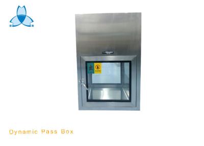 China GMP Pharmaceutical Air Shower Pass Box Dynamic Pass Box With DOP HEPA Filter for sale