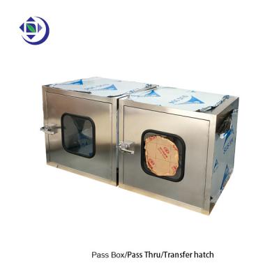 China Stainless Steel 304 Clean Pass Box With Mechanical/Electric Interlock for sale