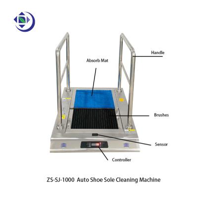 China Auto Shoe Sole Cleaner Clean Room & Sanitary Area SS304 20W for sale