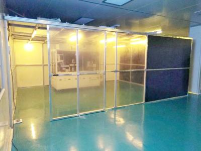 Κίνα Κατηγορία 100 σκληρός εξοπλισμός δωματίων τοίχων μορφωματικός καθαρός για το εργαστήριο, μακροχρόνιος χρόνος χρήσης προς πώληση