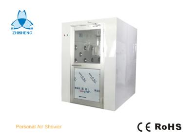 China Powder Coated Steel/ Personal Air Shower Room with Width 1000mm Single-leaf Swing doors for sale