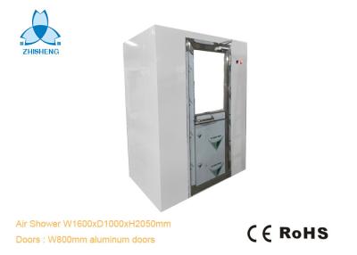 中国 マレーシアの大きい包装のステンレス鋼の振動ドアへの個人的なクリーンルームの空気シャワー 販売のため