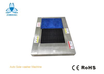 China Immersion / Soak Type Sole Cleaning Machine Inside Air Shower NO Handrail for sale