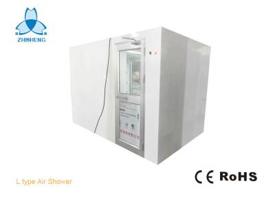China L Type Corner Air Shower With Aluminum Swing Doors For 5-6 Persons Class 1000 Clean Room In Indonesia for sale